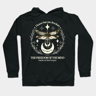 Freedom quote design in ivory Hoodie